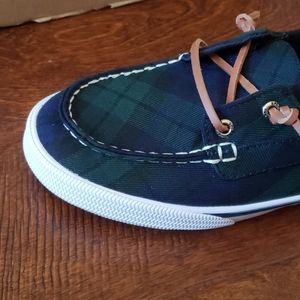 Sperry Lounge Away Plaid Navy